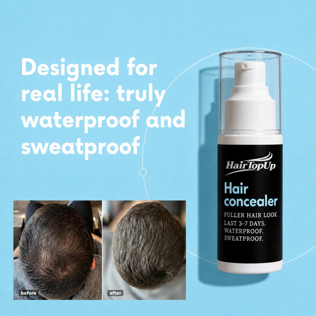 Hairtopup Hair Concealer 50ML - Waterproof 3–7 days.