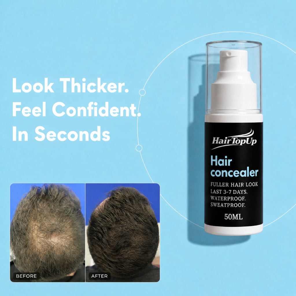 Hairtopup Hair Concealer 50ML - Waterproof 3–7 days.